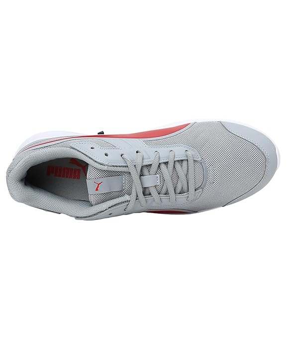 Puma Unisex-Adult Escaper Mesh Quarry-Flame Scarlet Sneaker - 11 UK