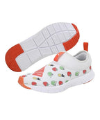 Puma Unisex-Kid Yaris Junior V1 Nasturtium-White Sneaker - 5UK