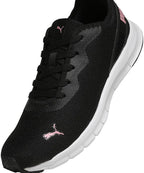 PUMA | Hustle V2 Women's Sneakers | Black-Peony | 8UK