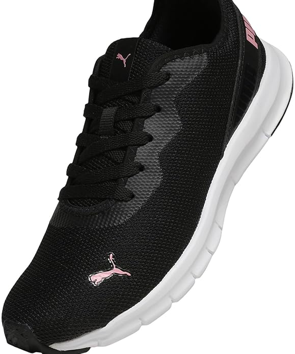 PUMA | Hustle V2 Women's Sneakers | Black-Peony | 8UK