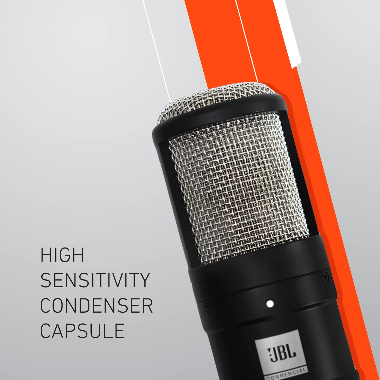 JBL Commercial CSSM100 Studio Condenser XLR Microphone