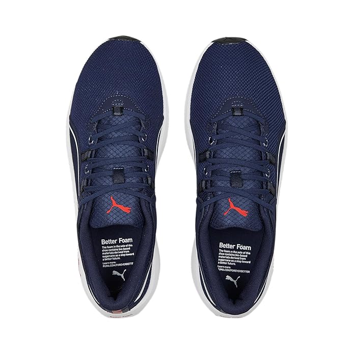 Puma Unisex-Adult Better Foam Legacy Navy-White-for All Time Red Running Shoe UK-7 (37787303)
