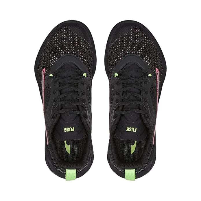 Puma Womens Fuse 2.0 WN's Black-Sunset Pink Training Shoe UK-4 (37616904)