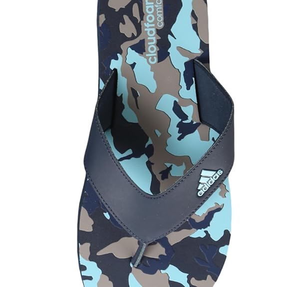 ADIDAS MENS CLOUDFOAM M CONAVY/DOVGRY/TECIND/BLIBLU SLIPPER 7 UK (GB2591)