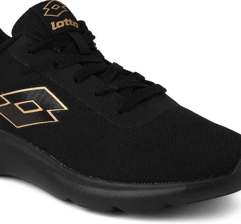 LOTTO  VICTR AMF Running Shoes For Men  (Black , 9)