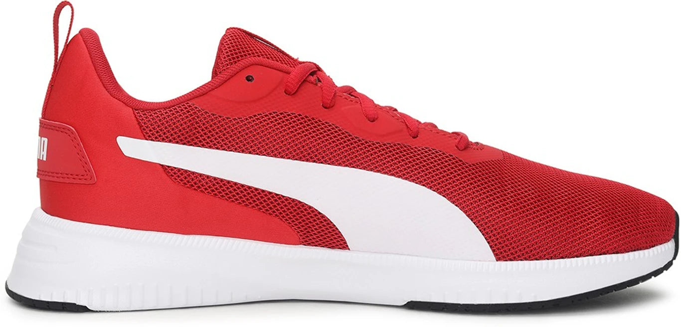 PUMA Flyer Flex Knit Sneakers For Men (Red , 8)