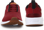 PUMA Training & Gym Shoes For Men (Intense Red-Saffron   , 11)