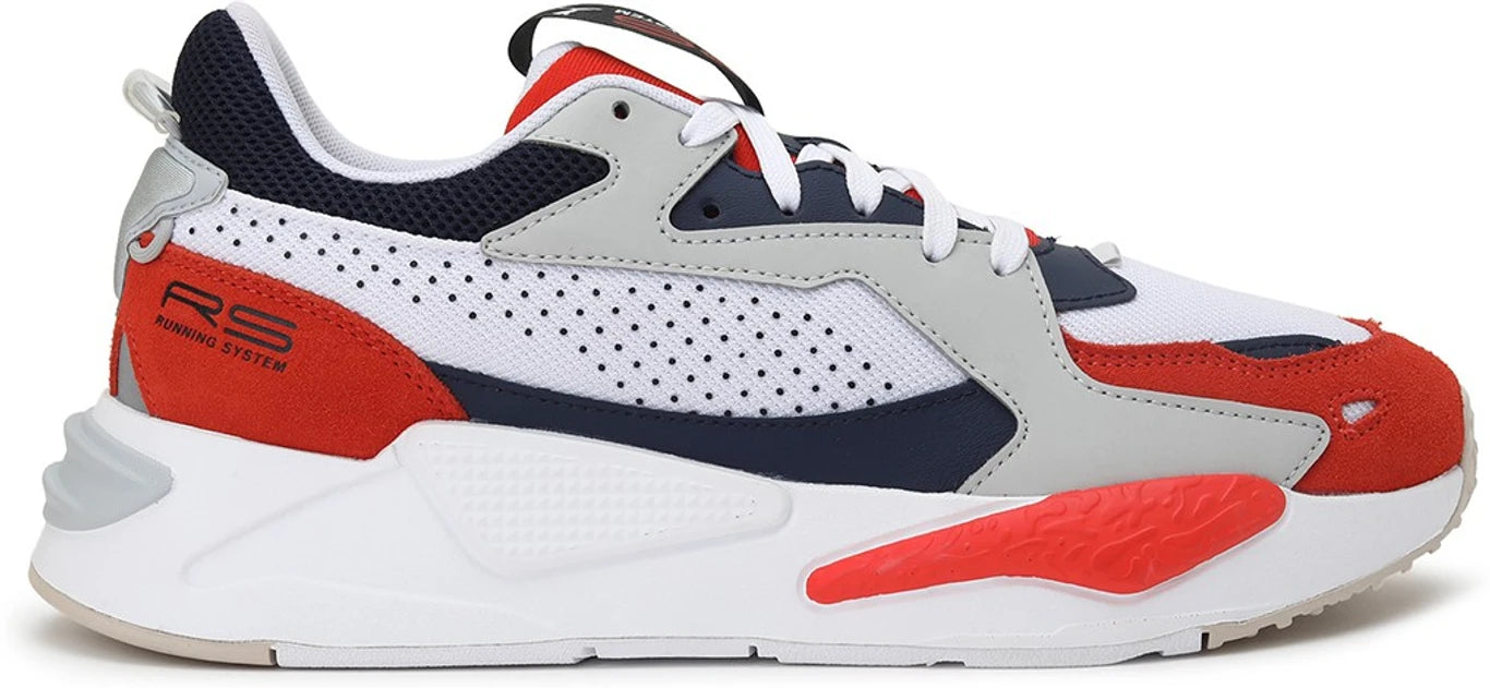 PUMA RS-Z College Sneakers For Men ( Grenadine-White , 3 UK )