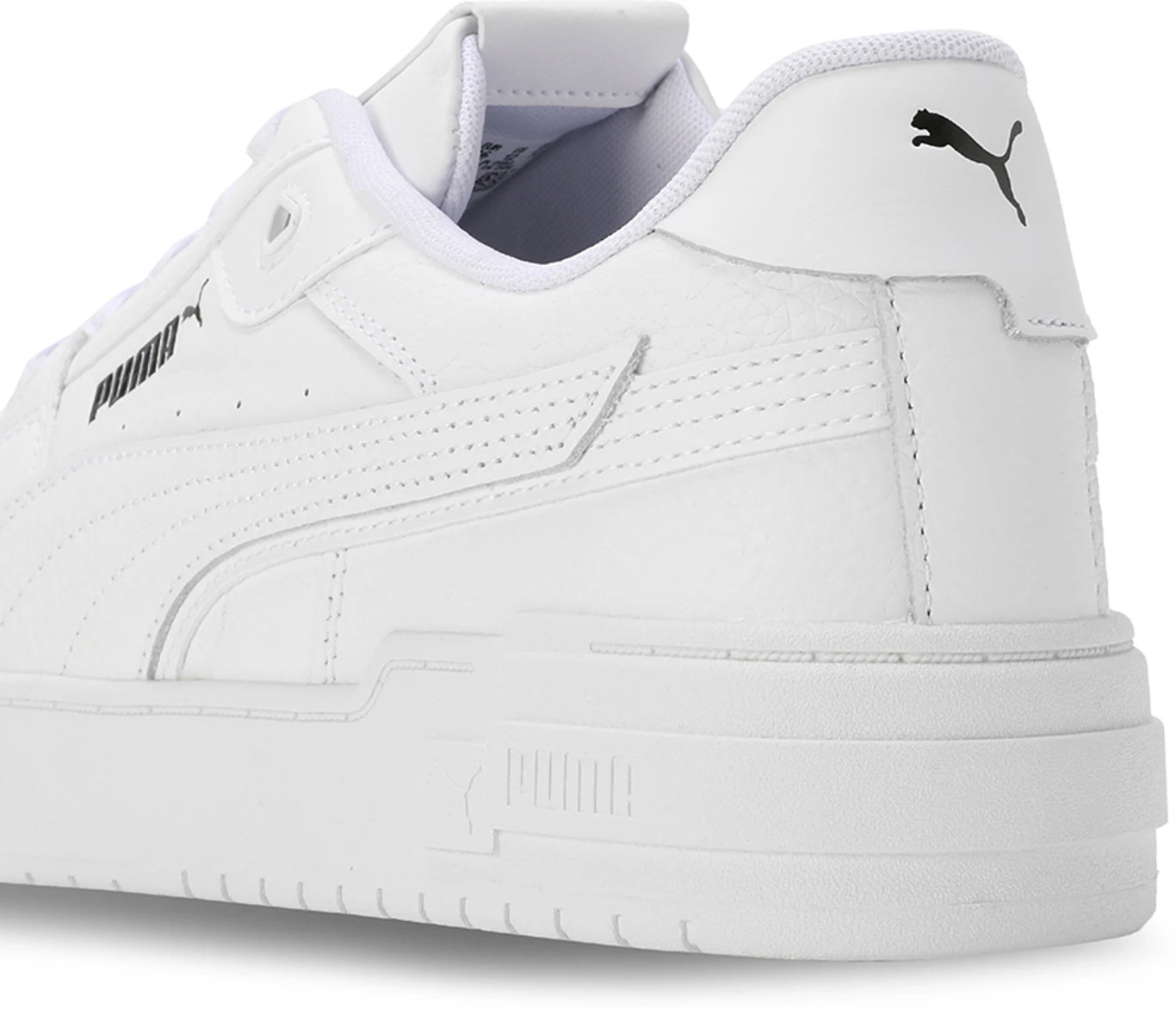PUMA CA Pro Glitch lth Sneakers For Men (White , 7 UK)