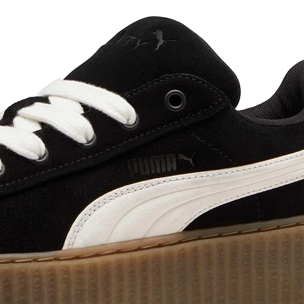 Puma Unisex-Adult Creeper Fenty Black-Sugared Almond Sneaker - 3 UK