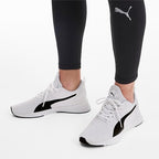 Puma Flyer SoftFoam+ Running Shoes White-Black 11 UK