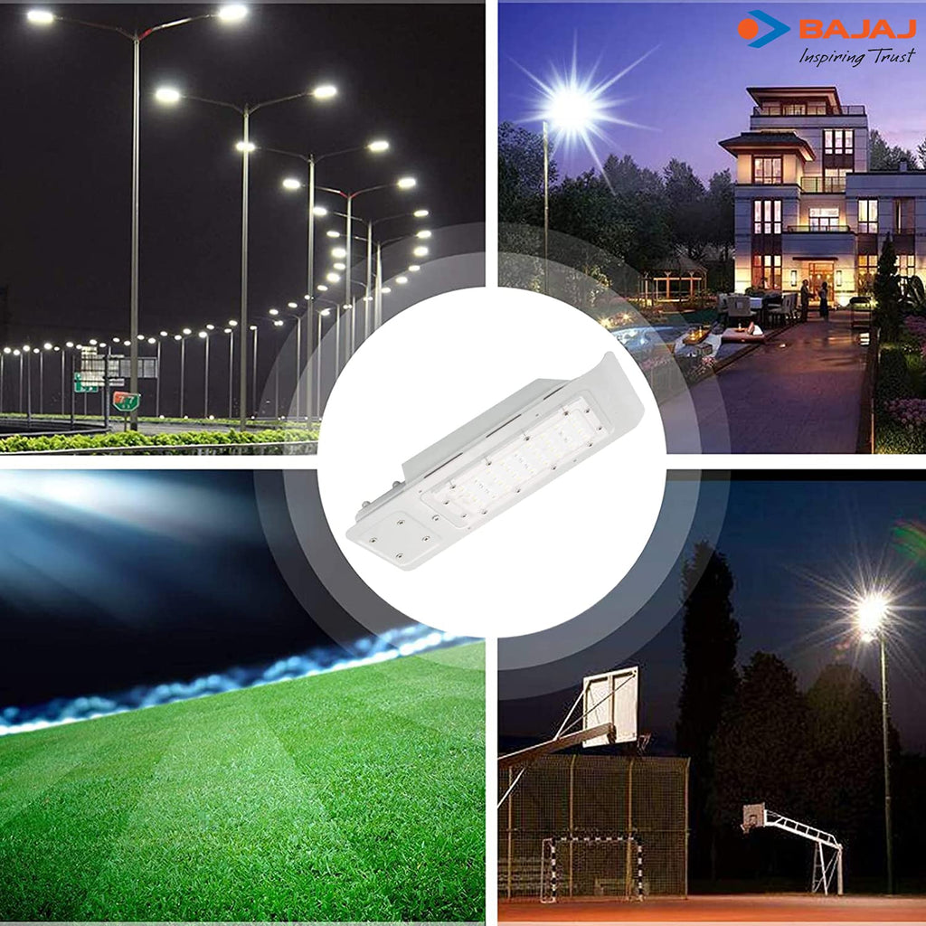 Bajaj LED Glister Street Light | 15 Watt |  (Pack Of 1, White)