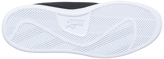 Puma Unisex Adult Smash v2 V Pu Black-Castlerock White Low Boot-7 UK