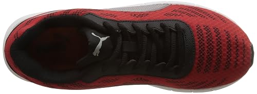 Puma Men Meteor IDP Sports Shoe, 8 UK, Red