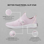 Puma Better Foam Prowl Slip Womens  Sneaker (Lavender Fog-Puma White , 3 UK )