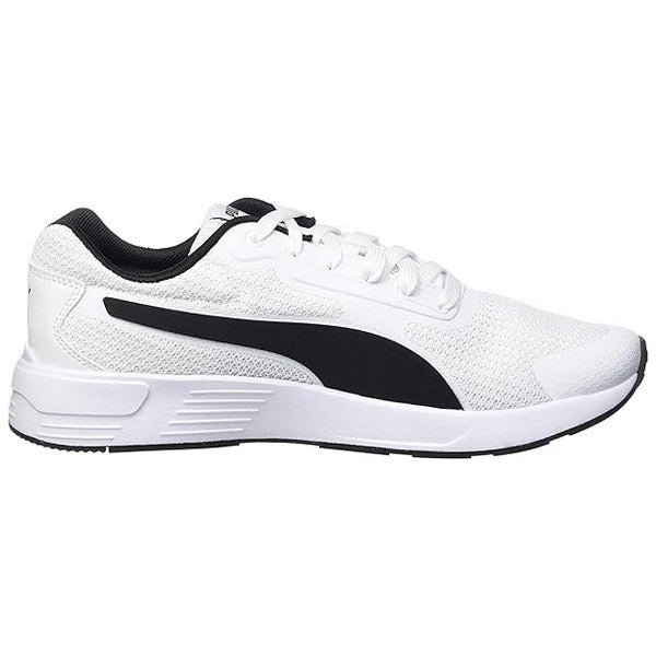 Puma Unisex-Adult Taper White-Black-White Running Shoe - 10 UK