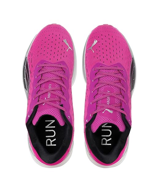 Puma womens Magnify Nitro Wns Deep Orchid-Puma Black Running Shoe-3 UK