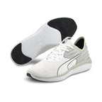 Puma Mens Better Foam Emerge 3D White-Gray Violet-Black Running Shoe - 10 UK