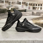 Red Tape Basketball Shoes for Men | Cultured Round-Toe Shape & Cushioning Technology Black 9 UK