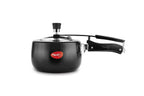 Pigeon by Stovekraft Amelia Induction Base Aluminium Pressure Cooker, 3 litres, Black