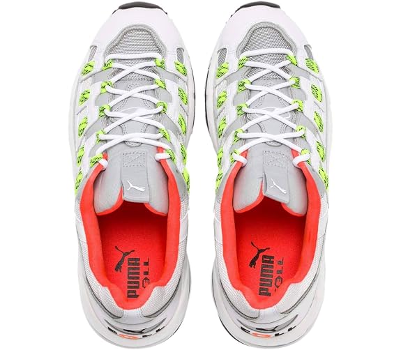 Puma unisex-adult Cell Endura Rebound Puma White-High Rise Sneaker - 4 UK