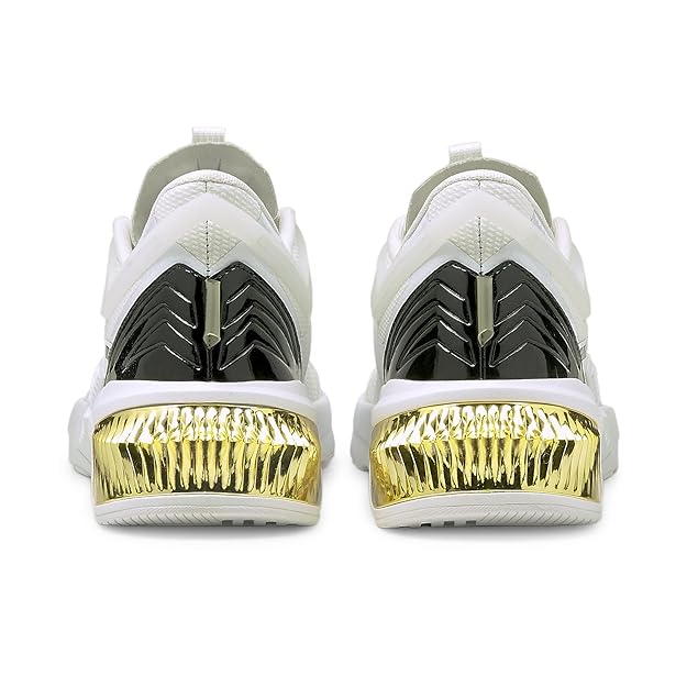 Puma Womens Provoke XT FTR Moto WN's White-Team Gold Training Shoe - 3 UK