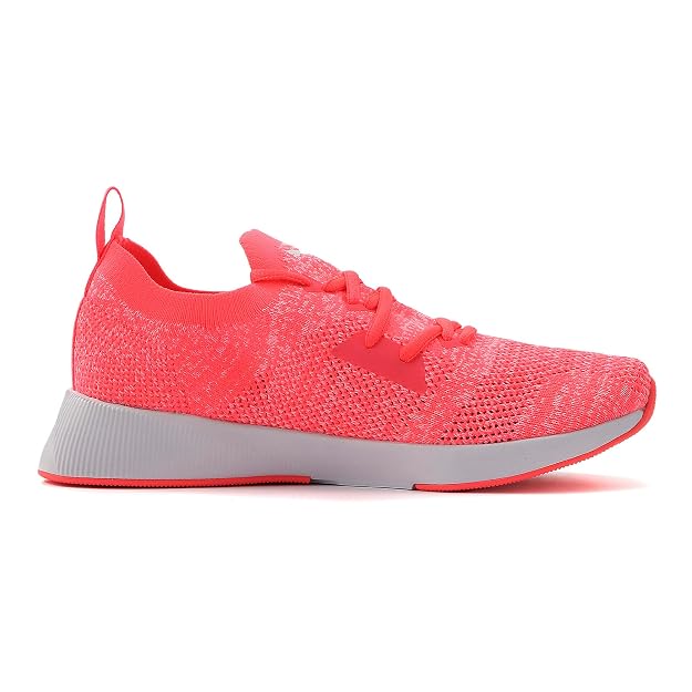 Puma Women's Flyer Runner Engnr Knit Wn s Ignite Pink White Running Shoe-3 Kids UK