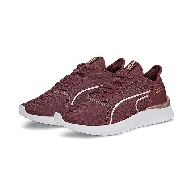 Puma Women Remedie Metallic Walking Shoe ( Dusty Plum-Rose Gold , 4 UK )