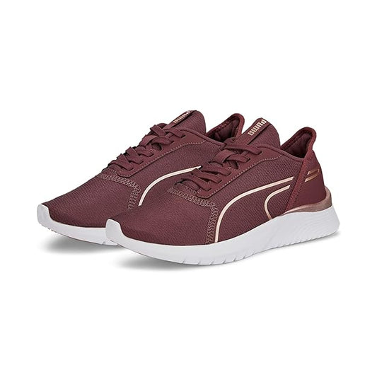 Puma Women Remedie Metallic Walking Shoe ( Dusty Plum-Rose Gold , 4 UK )