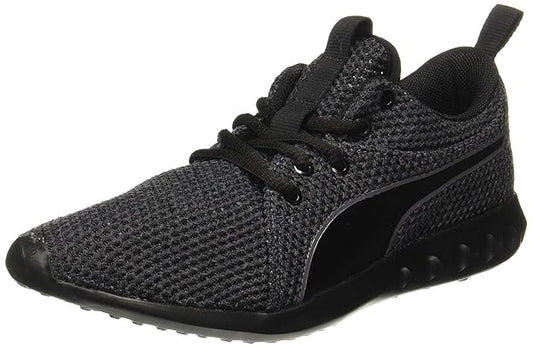 Puma Unisex-Child Carson 2 Knit Idp Running Shoes (Periscope Black Grey , 4 )