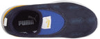 Puma Unisex-Kid Barney Pre-School Peacoat-Limoges-Spectra Yellow Sneaker - 12UK