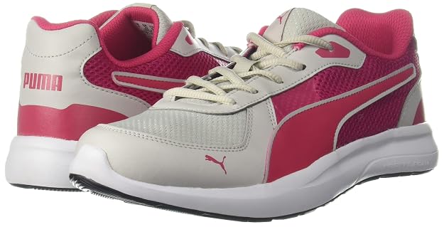 PUMA Womens Gabriella Wn's Vaporous Gray-Virtual Pink Sneaker - 3UK