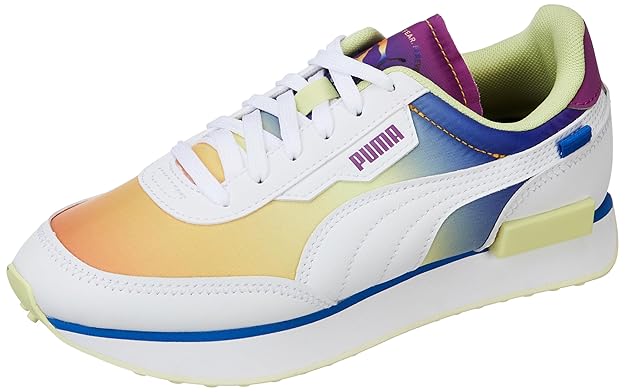 Puma Unisex-Adult Future Rider Pride White Sneaker - 3UK