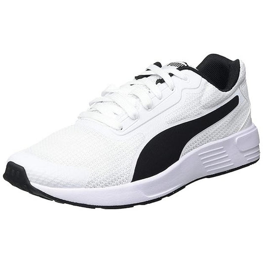 Puma Unisex-Adult Taper White-Black-White Running Shoe - 10 UK