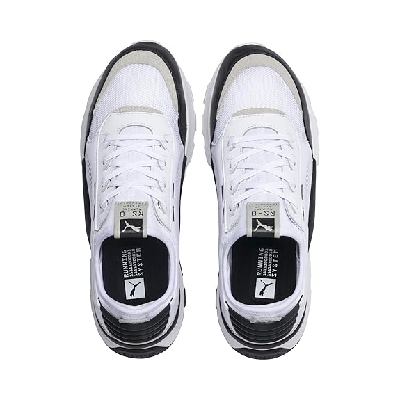 Puma Unisex-Adult RS-0 CORE (White-Castlerock-Gray Violet Sneaker - 3.5 UK )