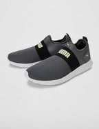 Puma Unisex-Adult Tronic Slip On Castlerock-Black-Fizzy Apple Sneaker - 11 UK