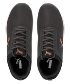 Puma Mens Starlight V2 Dark Shadow-Vibrant Orange Sneaker - 6UK