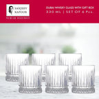 Sanjeev Kapoor Dubai Whisky Glass Set of 6 Pcs - 330ml