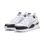 Puma Unisex-Adult RS-0 CORE White-Castlerock-Gray Violet Sneaker - 3 UK