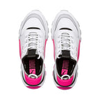 Puma Unisex-Adult RS-0 Sound White-Gray Violet-Knockout Pink Sneaker - 3 UK