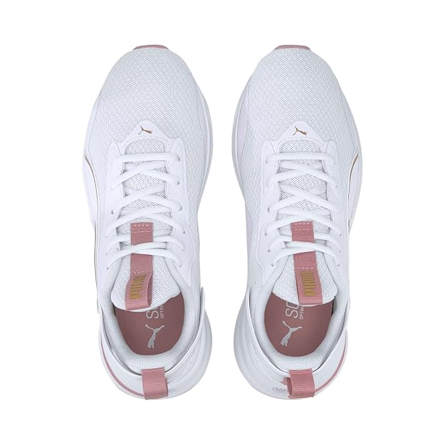 PUMA | SOFTRIDE Rift Women's Walking Shoes | White-Foxglove | 3.5UK