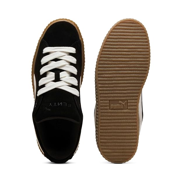 Puma Unisex-Adult Creeper Fenty Black-Sugared Almond Sneaker - 3 UK