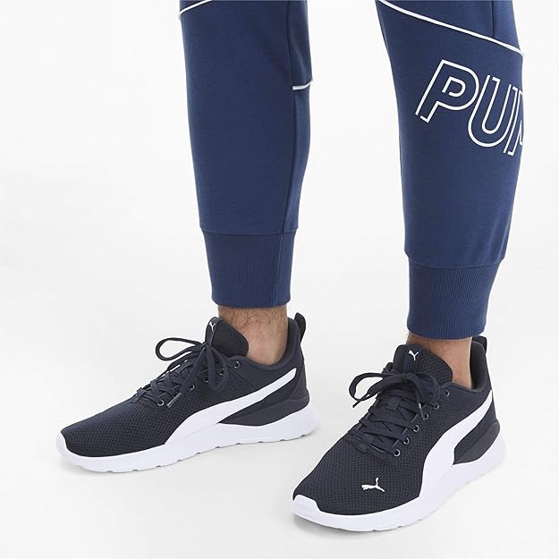 PUMA Unisex Anzarun Lite Closed Shoe Blue - 6