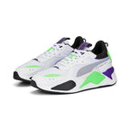Puma Unisex-Adult RS-X Geek White-Fizzy Lime Sneaker - 4UK