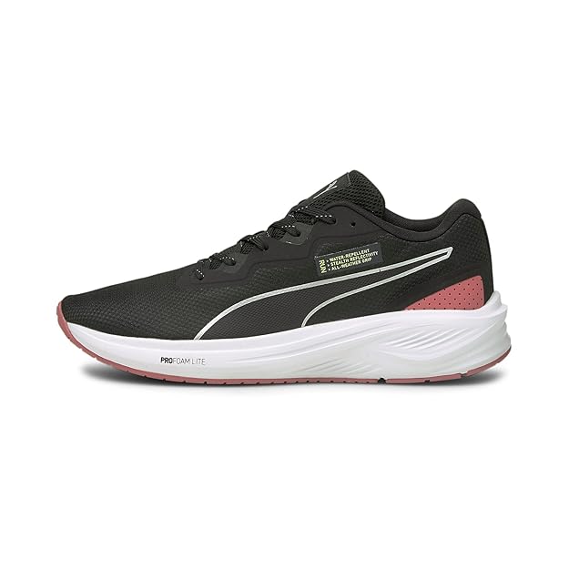 PUMA | Aviator WTR Running Shoes | Black-Mauvewood | 3.5UK