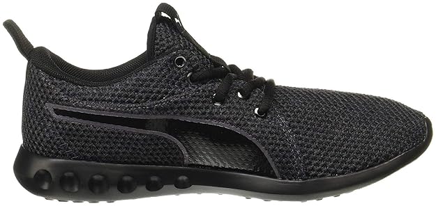 Puma Unisex-Child Carson 2 Knit Idp Running Shoes (Periscope Black Grey , 4 )