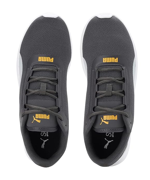 Puma Mens Volant, Asphalt-High Rise-Tangerine, Sneaker - 10UK