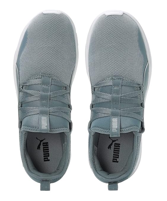 PUMA Mens Manor V2, Quarry-High Rise-White, Sneaker - 9UK