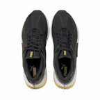 Puma Womens Provoke XT FTR Moto WN's Black-Team Gold Training Shoe - 3 UK