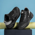 Red Tape Lifestyle Casual Shoes for Men | Classic Rounded Toe, Soothing Insole & Impact-Resistant Comfort_Black 9 UK
